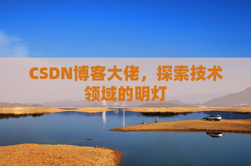 CSDN博客大佬，探索技术领域的明灯